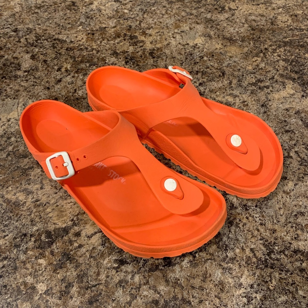 Rubber Birkenstocks size 39